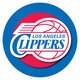 Los Angeles Clippers NBA Chrome Double Neon Ring Clock