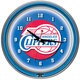 Los Angeles Clippers NBA Chrome Double Neon Ring Clock