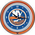 NHL New York Islanders Neon Clock
