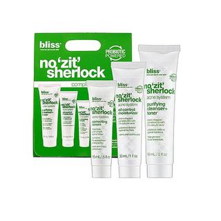 Bliss No Zit Sherlock Acne System 3-Piece Starter Kit