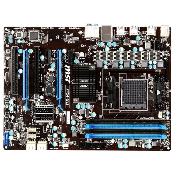 MSI 970A-G43 Desktop Motherboard - AMD 970 Chipset - Socket AM3+