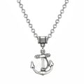 Jewelry by Dawn Pewter Anchor Stainless Steel Chain Necklace