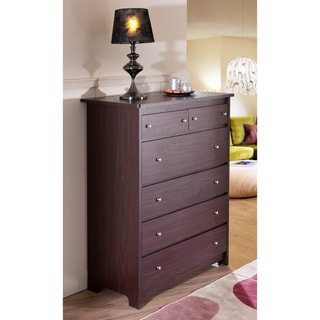 Great Prices Furniture of America Misheline Modern Century 6-drawer Walnut Chest