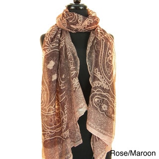 Fashion Scarf/Beach Wrap East Indian Paisley