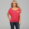 Miso Women's Two-tone Boxy Tee