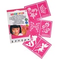 Snazaroo Face Painting Stencils Girls Fantasy (Pack of 6)
