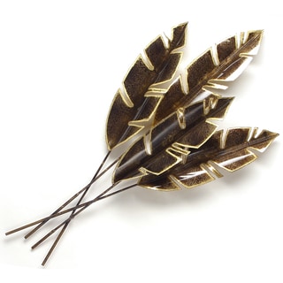 (^ ^)// Iron Werks Banana Palms Wall Sculpture