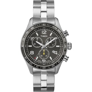Timex Men's T2P041 Ameritus Chronograph Stainless Steel Bracelet Watch