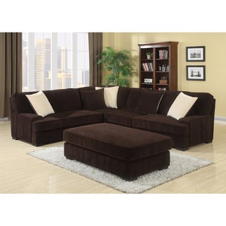 Noah Dark Brown Living Room Set
