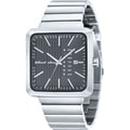Black Dice Men's 'Baller' Stainless Steel Black Dial Watch
