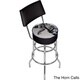 Trademark Games U.S. Army Padded Swivel Bar Stool with Back