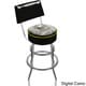 Trademark Games U.S. Army Padded Swivel Bar Stool with Back