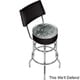 Trademark Games U.S. Army Padded Swivel Bar Stool with Back