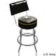 Trademark Games U.S. Army Padded Swivel Bar Stool with Back