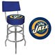 Spurs Trademark Games Officially Licensed NBA Padded Bar Stool with Back