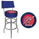 Spurs Trademark Games Officially Licensed NBA Padded Bar Stool with Back