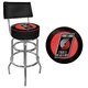 Trademark Games Officially Licensed NBA Padded Bar Stool with Back