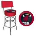 Trademark Games Officially Licensed NBA Padded Bar Stool with Back