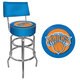 Heat Trademark Games Officially Licensed NBA Padded Bar Stool with Back
