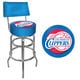 Pacers Trademark Games Officially Licensed NBA Padded Bar Stool with Back