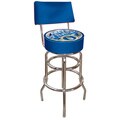 Trademark Games United States Air Force Padded Swivel Bar Stool with Back