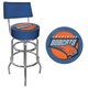 Hawks Trademark Games Officially Licensed NBA Padded Bar Stool with Back