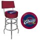 Hawks Trademark Games Officially Licensed NBA Padded Bar Stool with Back