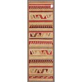 Afghan Hand-knotted Mimana Kilim Beige/ Ivory Wool Rug (2'2 x 6'9)