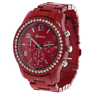 Geneva Platinum Women's Chronograph-style Watch