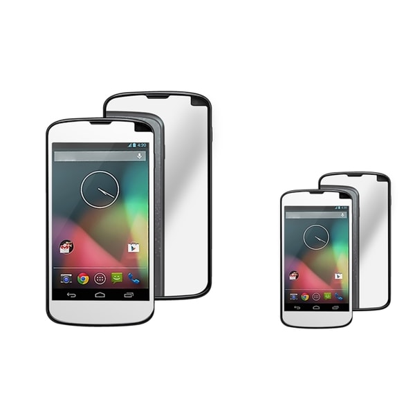 BasAcc Mirror Screen Protector for LG Nexus 4 E960 (Pack of 2)