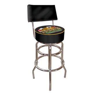 Trademark Games Texas Holdem Padded Bar Stool with Back