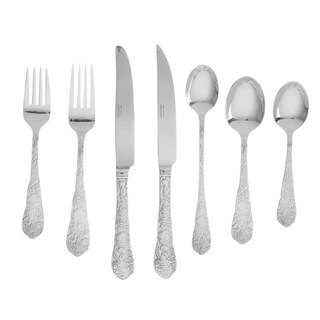 Reed & Barton Flora 96-piece Stainless Steel Flatware Set