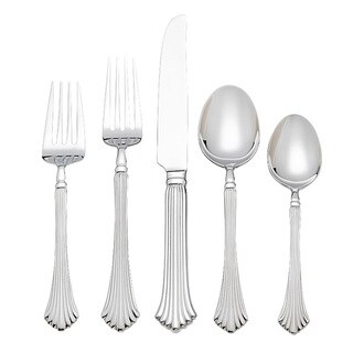 Reed & Barton Birch Hall 91-piece Stainless Flatware Set