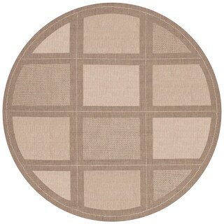 Recife Summit Natural/Cocoa Rug (8'6 Round)