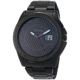 Kenneth Cole Men's Reaction Black Stainless-Steel Analog Quartz Watch