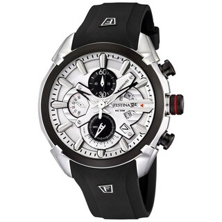 Festina Men's Black Rubber Strap Quartz Watch