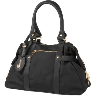 The Bumble Collection Buzz Nylon Diaper Bag in Black