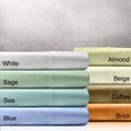Egyptian Cotton 350 tc Sheet and Pillowcase Separates