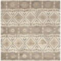 Safavieh Handmade Wyndham Natural New Zealand Wool Rug (7' Square)