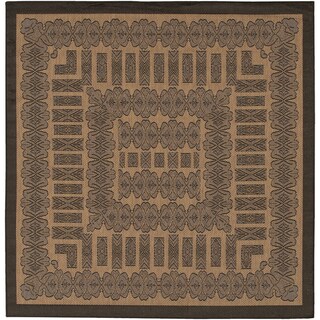 Recife Tamworth Cocoa and Black Rug (8'6 Square)