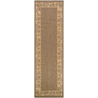 Recife Island Retreat Beige and Natural Runner Rug (2'3 x 7'10)