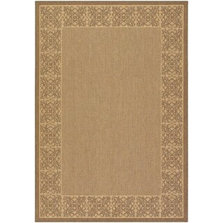 Recife Summer Chimes Natural/ Cocoa Rug (5'3 x 7'6)