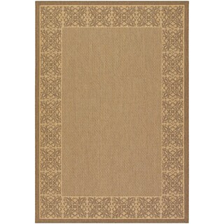 Recife Summer Chimes Natural and Cocoa Area Rug (5'10 x 9'2)