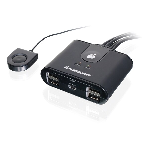 Iogear 4x4 USB 2.0 Peripheral Sharing Switch
