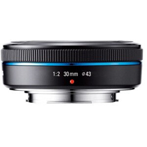 Samsung S30NB - 30 mm - f/2 Lens for NX mount