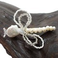 Dragonfly Treasure Freshwater Pearls Hair Clip (Thailand)