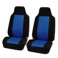 FH Group Blue Fabric Universal Front Bucket Seat Covers (Set of 2)