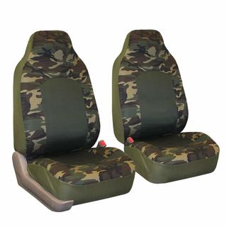 FH Group Camouflage Airbag-compatible Front Bucket Seat Covers (Set of 2)