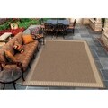 Recife Cocoa/ Natural Rug (3'9 x 55)