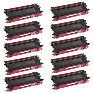 Brother Compatible TN115 High Yield Magenta Toner Cartridges (Pack of 10)
